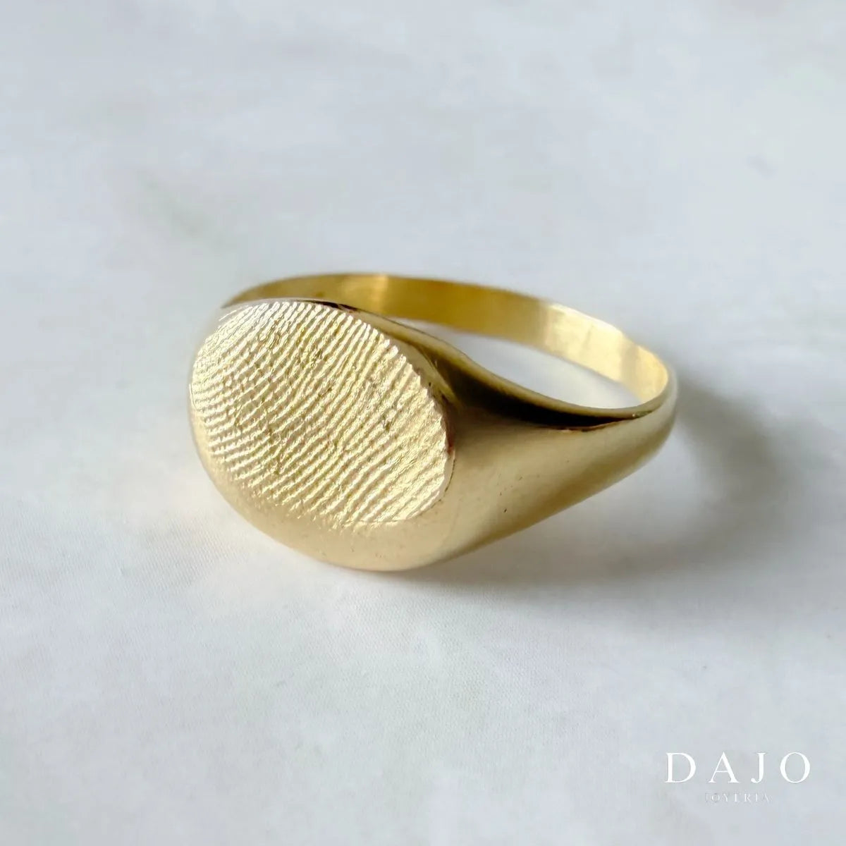 Kit Doble Anillo Huella Redondo