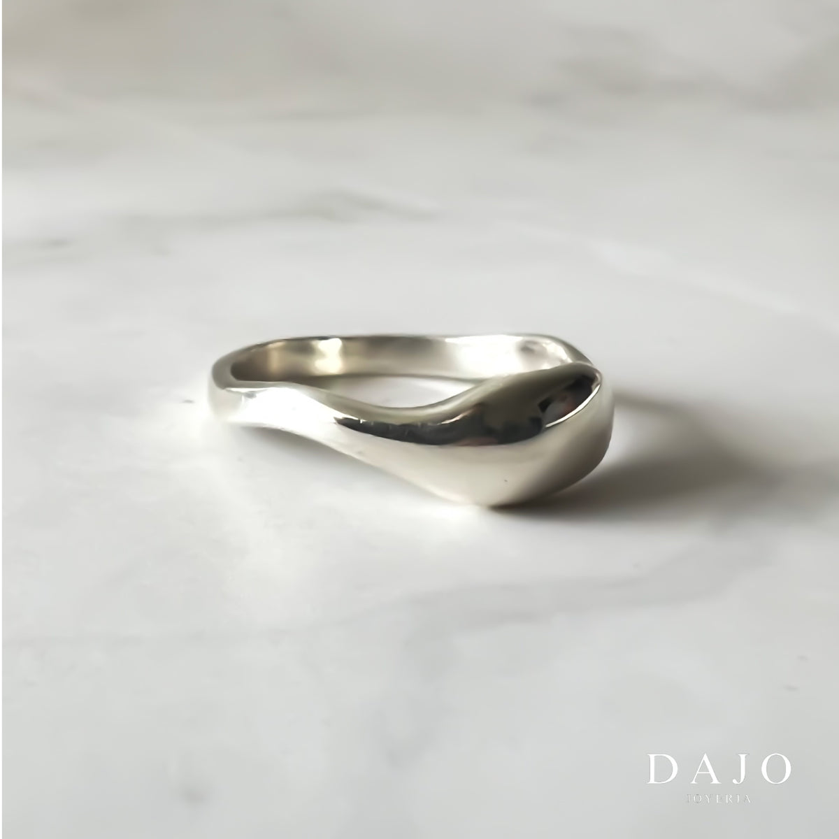 Anillo Bean plata .925 - regalo para novia o mama | DAJO Joyeria