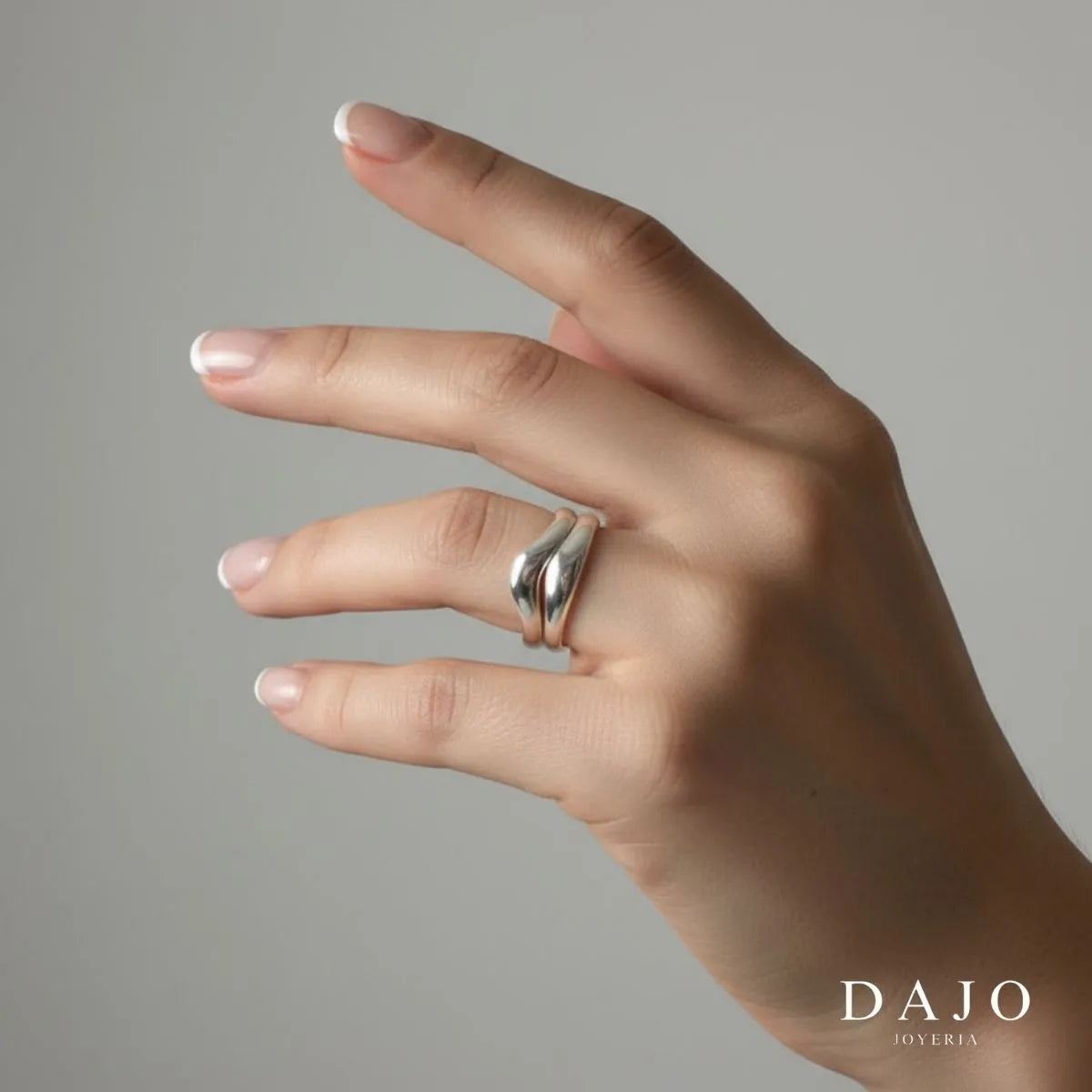 Anillos Complemento (2 piezas) plata .925 - regalo para novia o mama | DAJO Joyeria