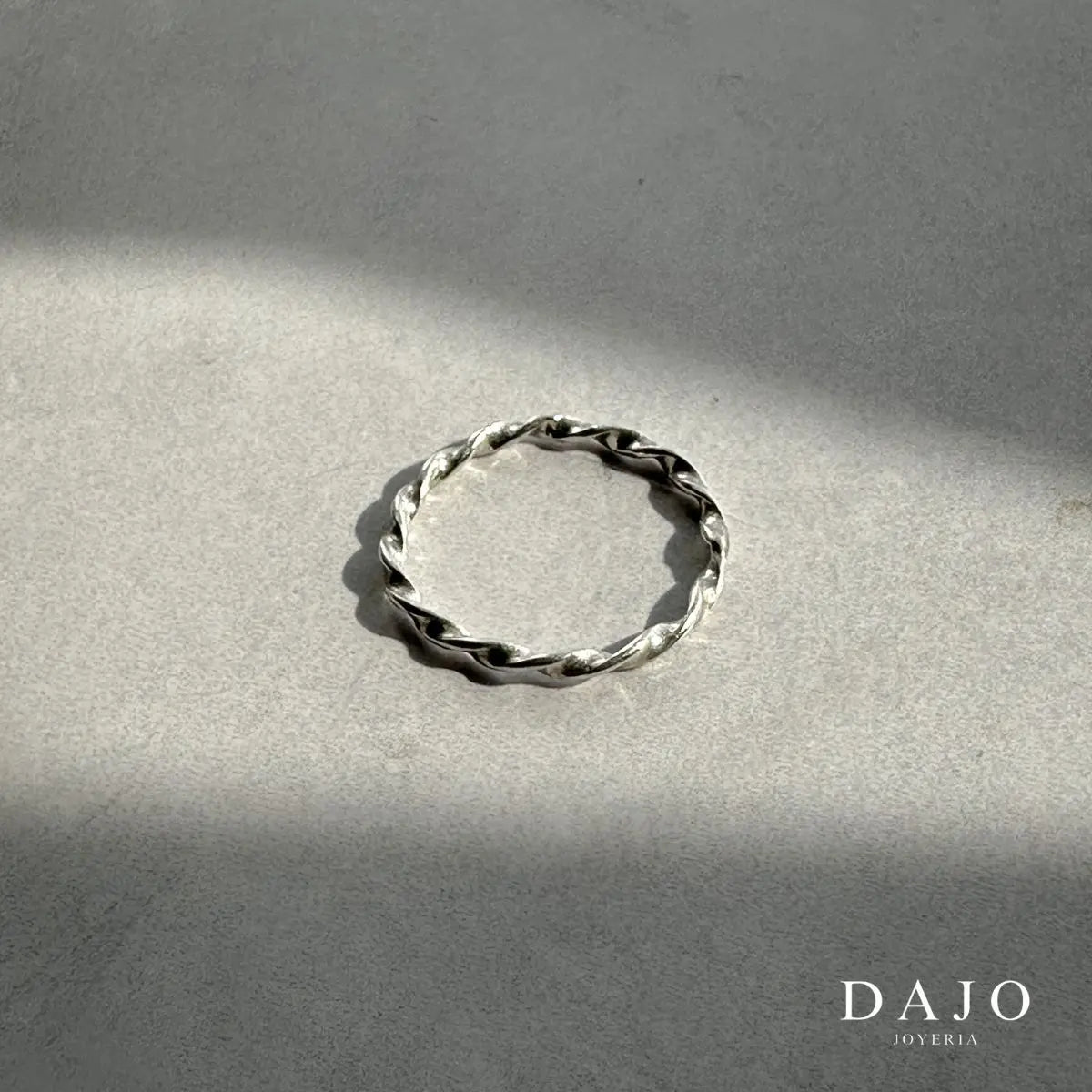 Anillo Espiral plata .925 - regalo para novia o mama | DAJO Joyeria