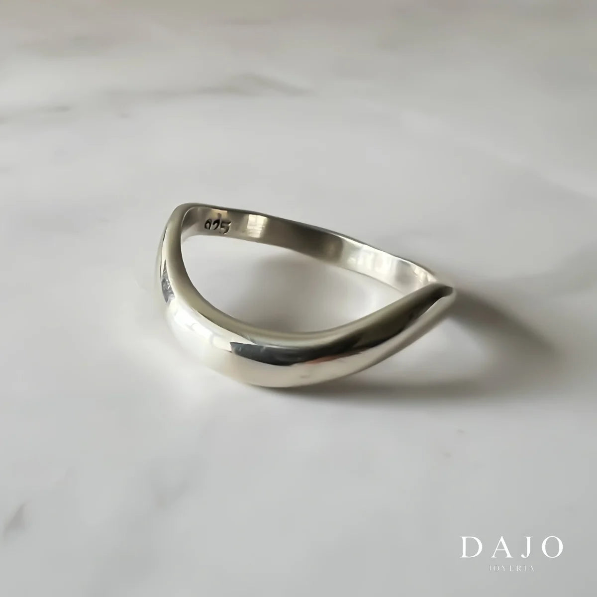 Anillo Halo plata .925 - regalo para novia o mama | DAJO Joyeria