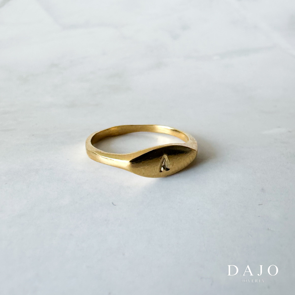 Anillo Botánica con Inicial