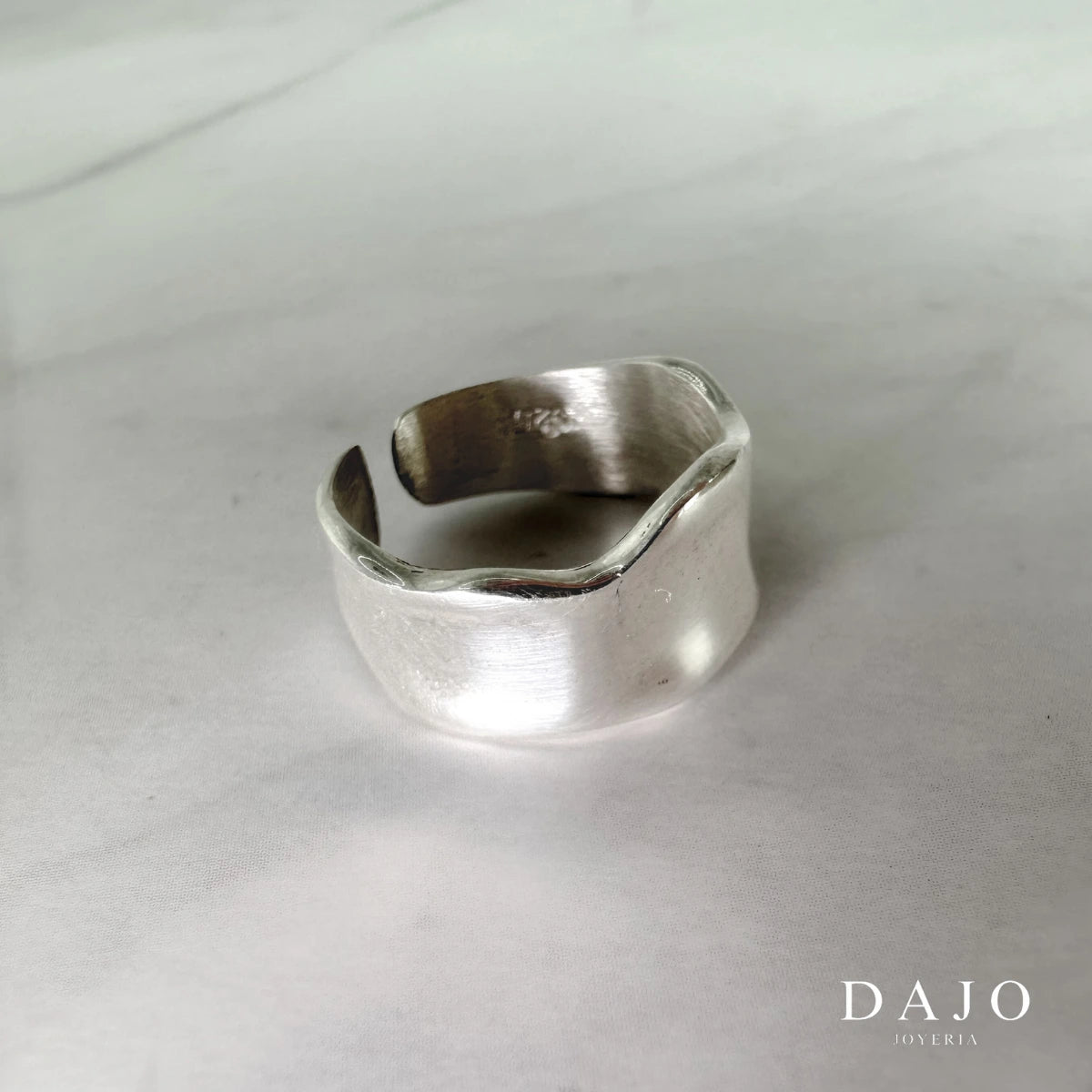 Anillo irregular plata .925 - regalo para novia o mama | DAJO Joyeria