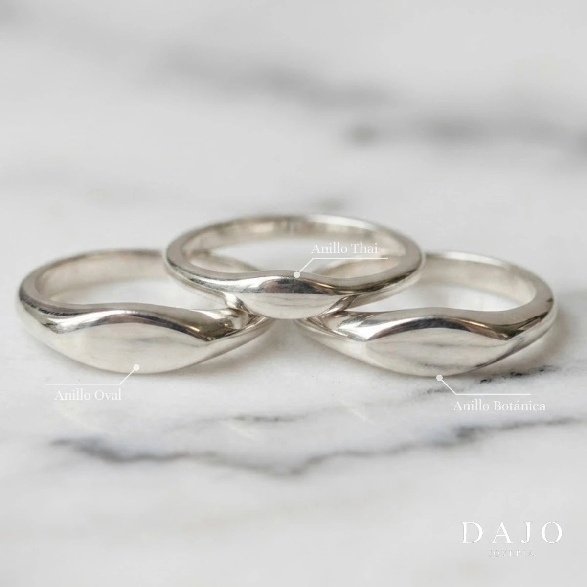 Anillo Botánica con Inicial