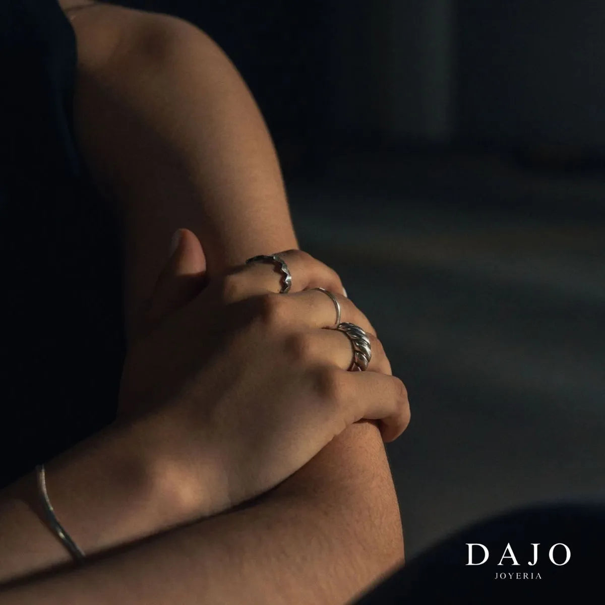 Anillo Croissant plata .925 - regalo para novia o mama | DAJO Joyeria
