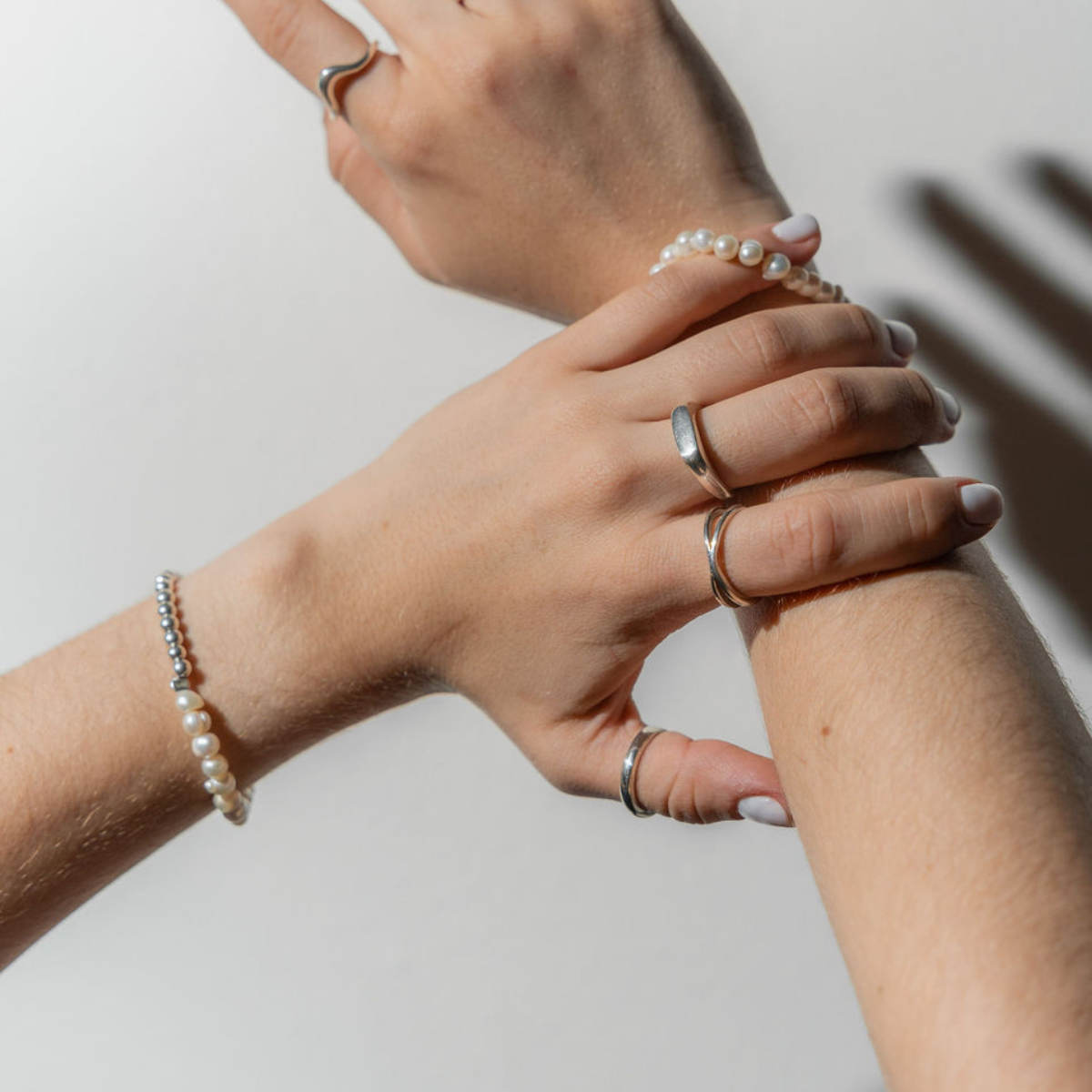 Pulsera Perlas y Plata plata .925 - regalo especial para hombre o mujer | DAJO Joyeria