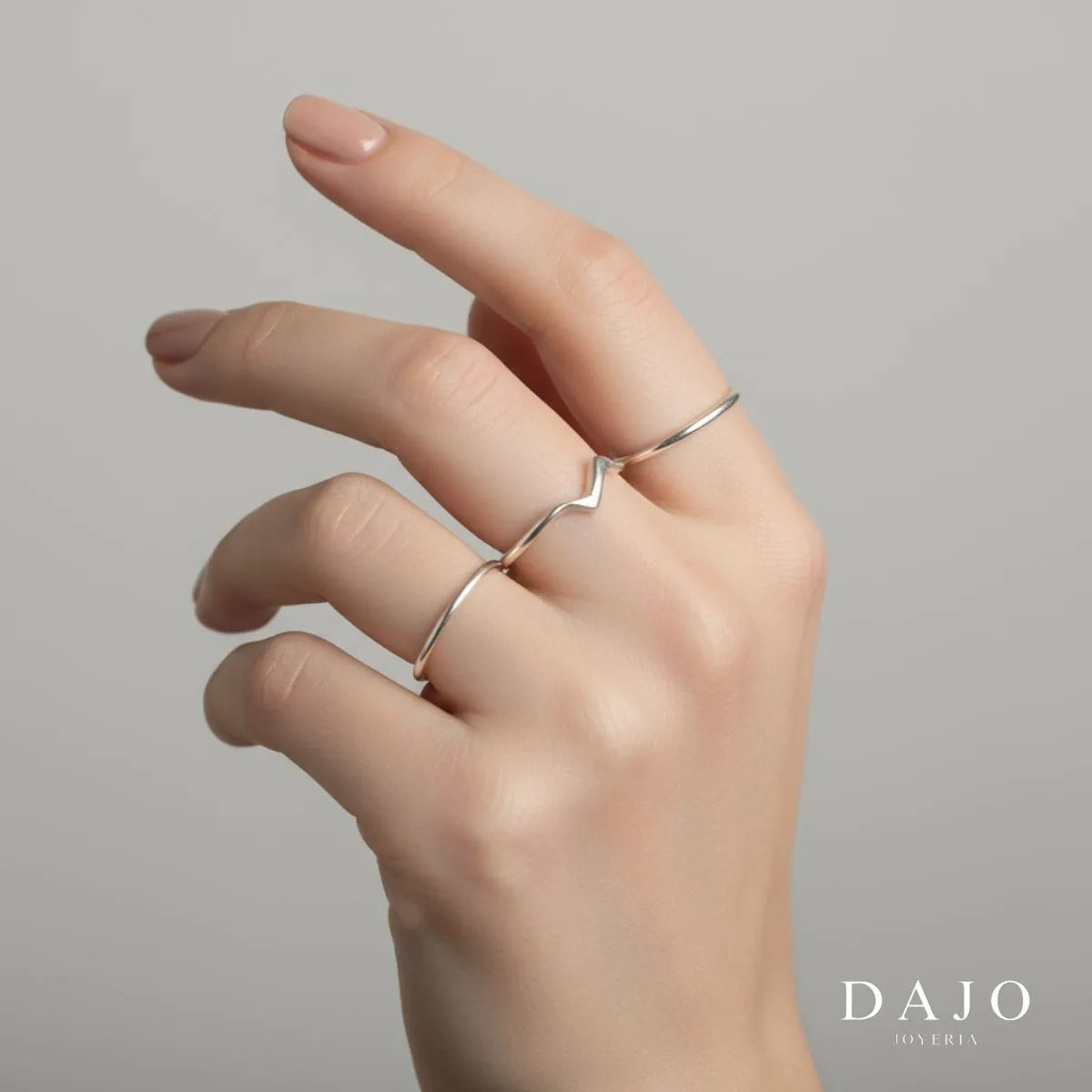 Anillo Zig Zag plata .925 - regalo para novia o mama | DAJO Joyeria