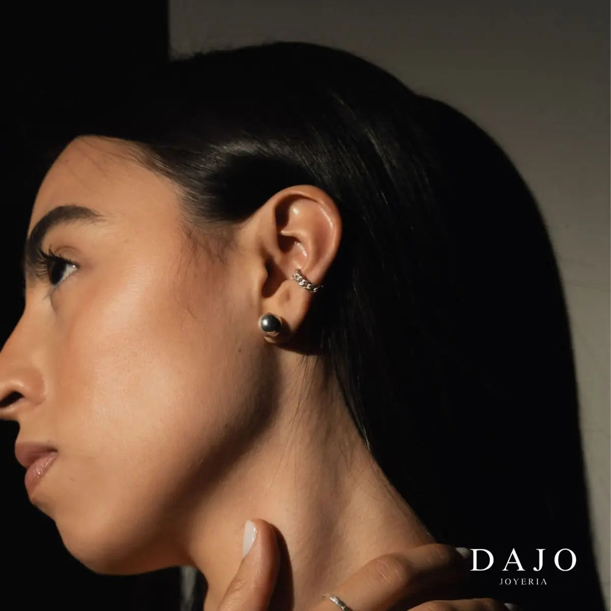 Arete Bola 10 mm plata .925 - regalo para novia o mama | DAJO Joyeria