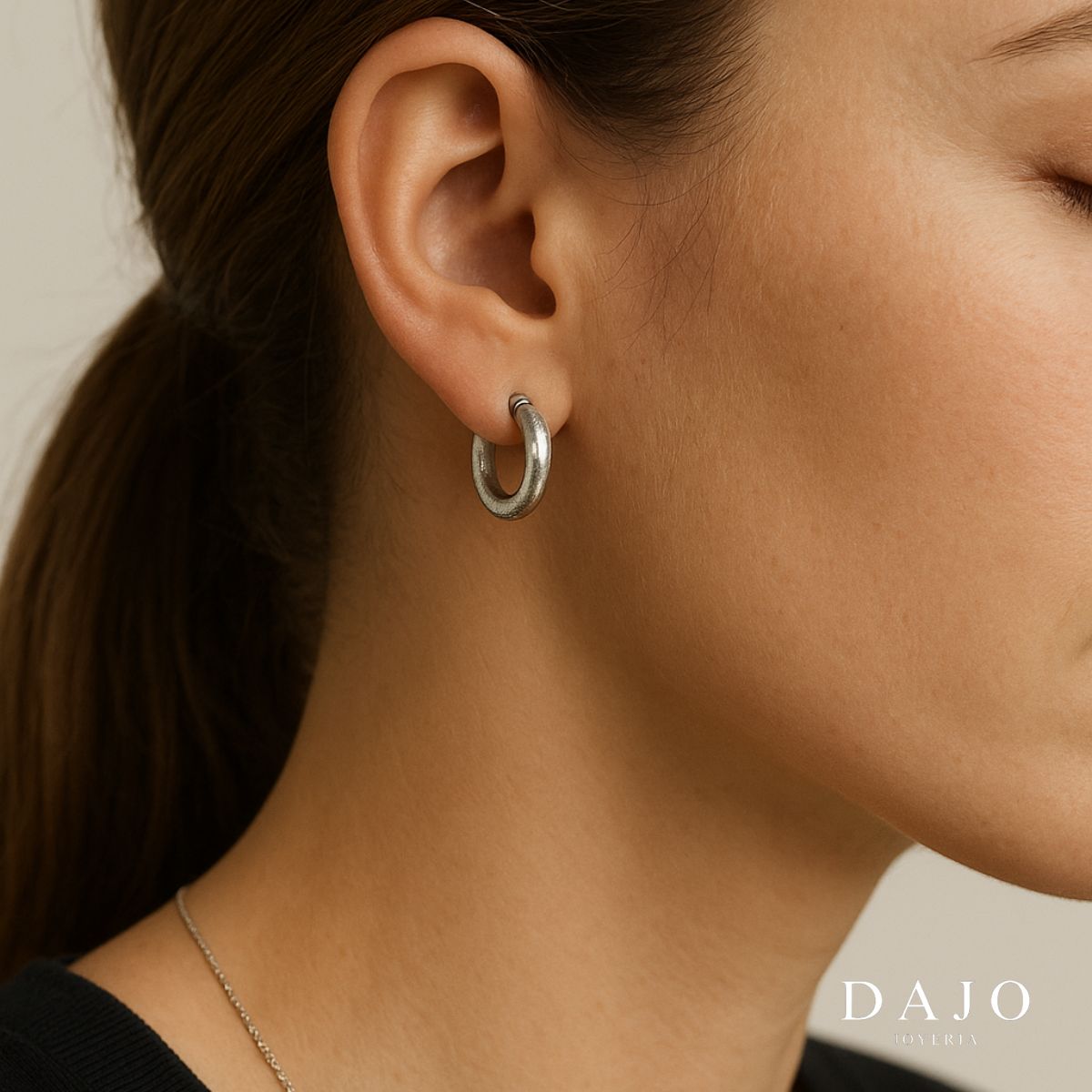 Arete Hoop Gobetti 1.2 cm