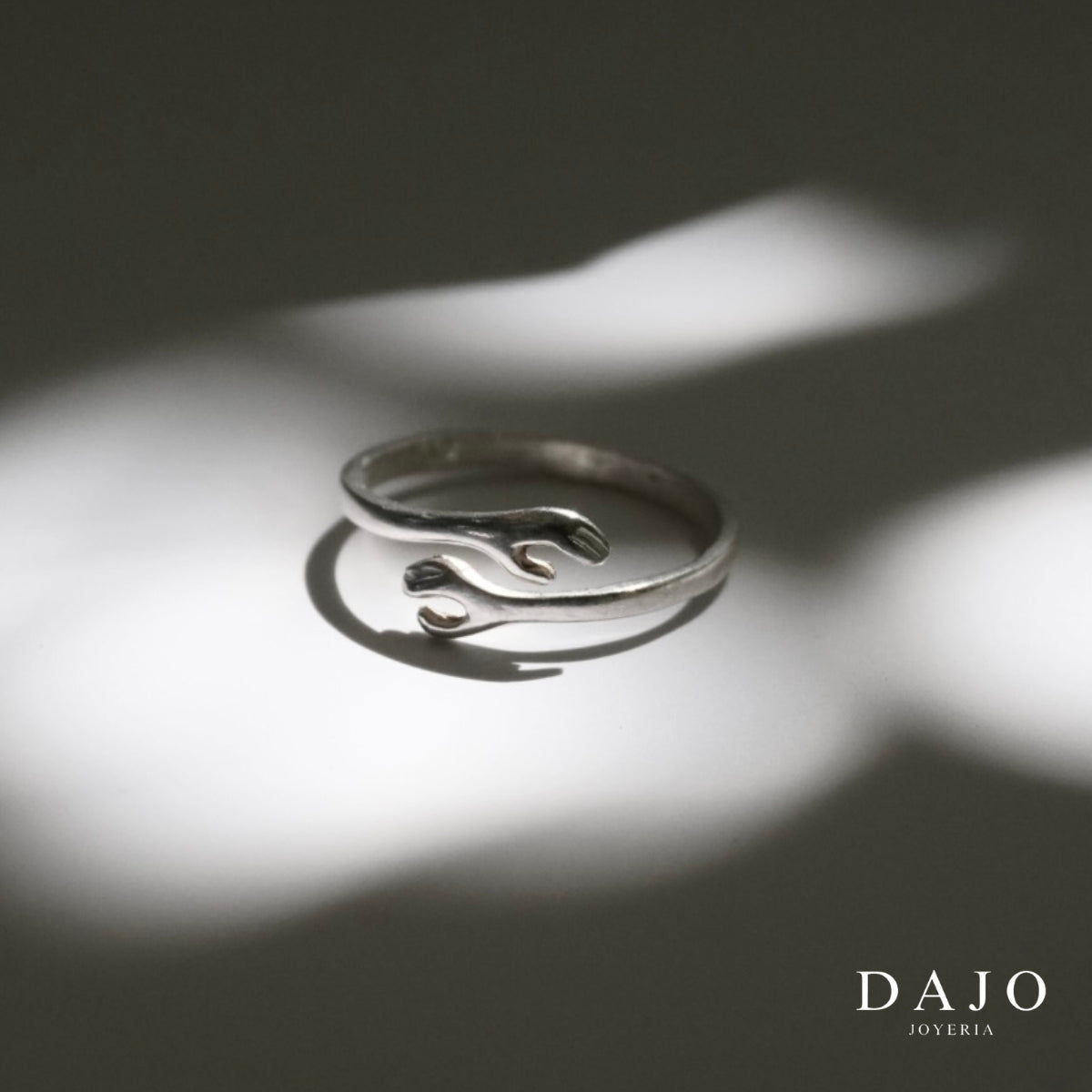 Anillo Abrazo / Apapacho plata .925 - regalo para novia o mama | DAJO Joyeria