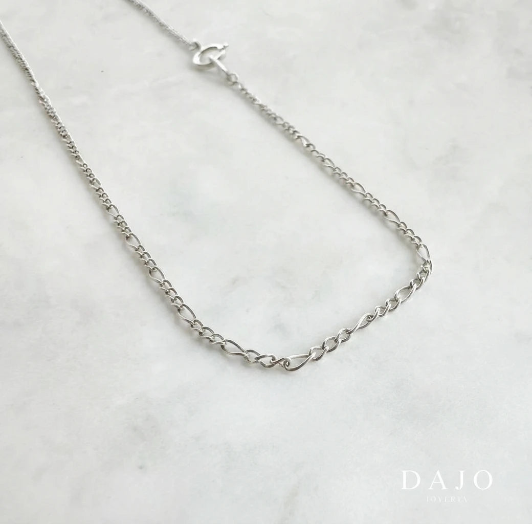 Cadena Cartier 1mm plata .925 - regalo especial para el | DAJO Joyeria