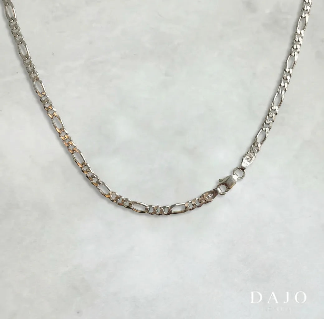Cadena Cartier 4mm plata .925 - regalo especial para el | DAJO Joyeria
