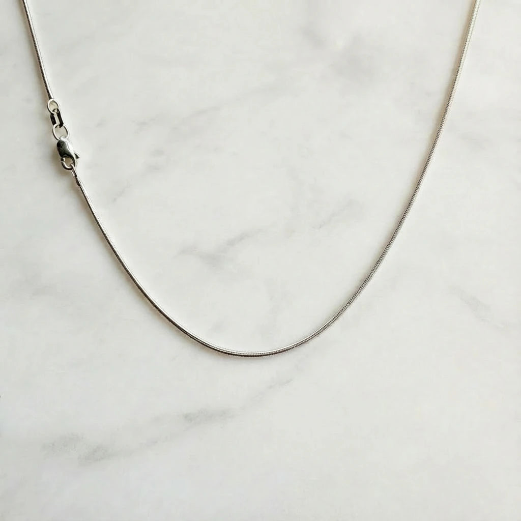 Cadena Lazo 1 mm plata .925 - regalo especial para el | DAJO Joyeria