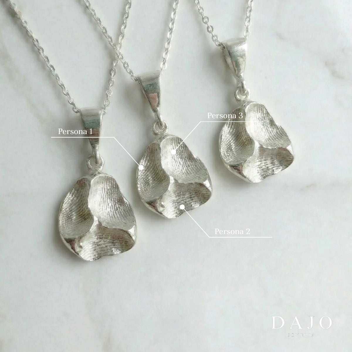 Dije Huella + Cadena