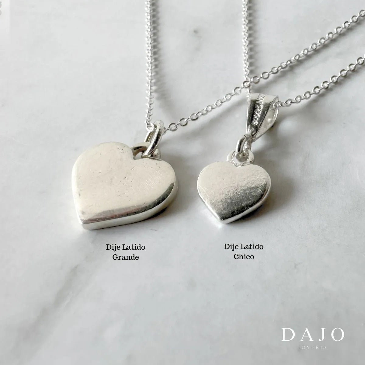 Dije Latido plata .925 - joyeria artesanal hecha a mano en Mexico | DAJO