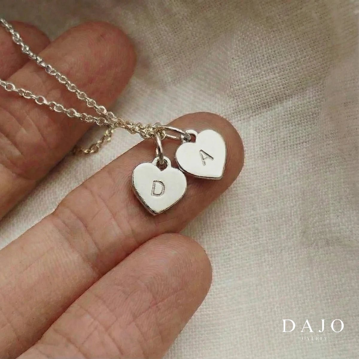 Dije Latido + Cadena plata .925 - regalo especial para el | DAJO Joyeria