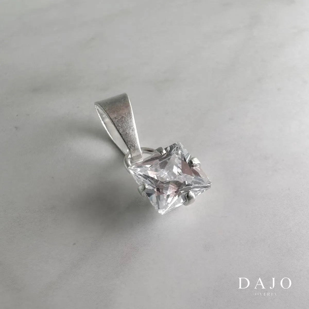 Dije Diamantado plata .925 - joyeria artesanal hecha a mano en Mexico | DAJO