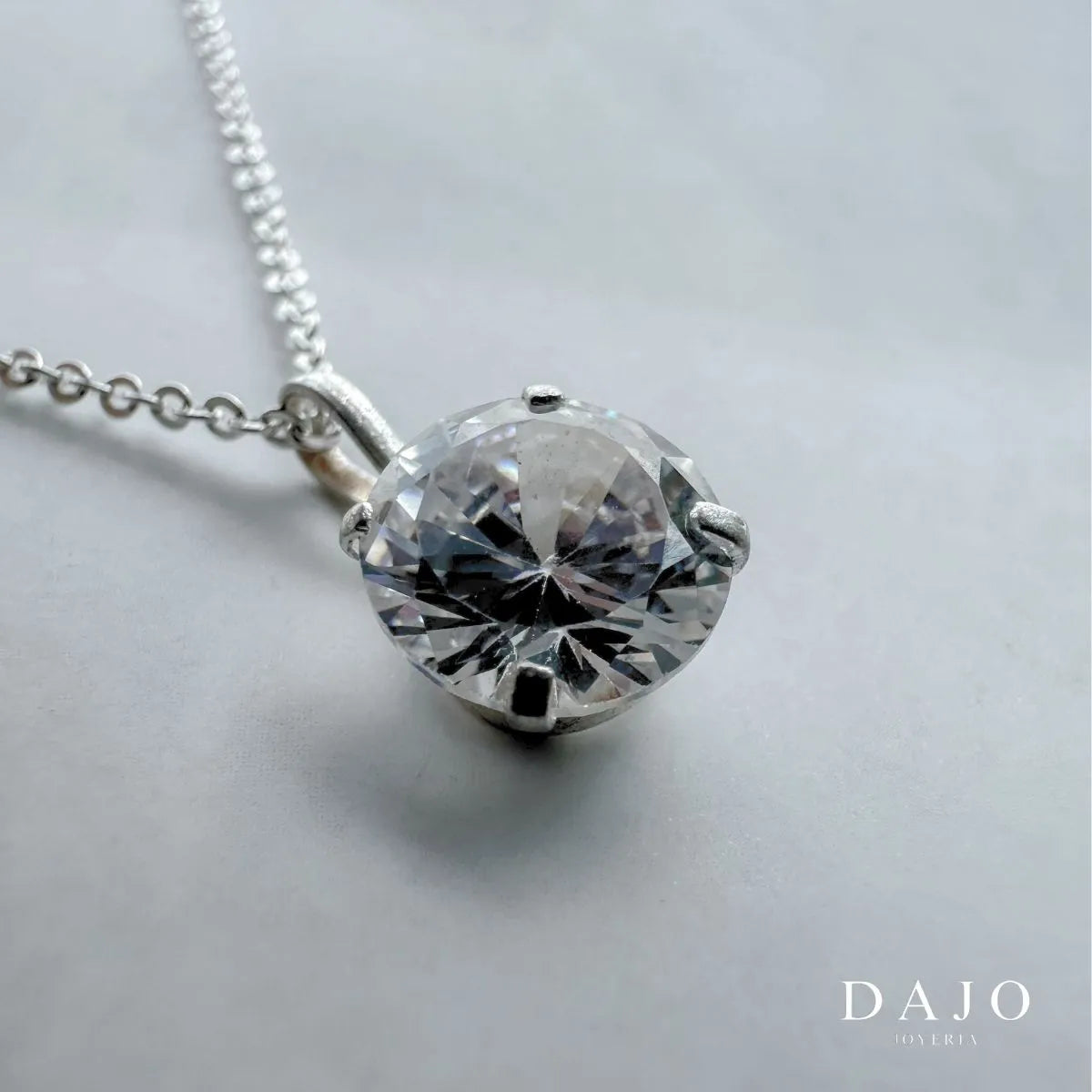Dije Diamantado plata .925 - joyeria artesanal hecha a mano en Mexico | DAJO