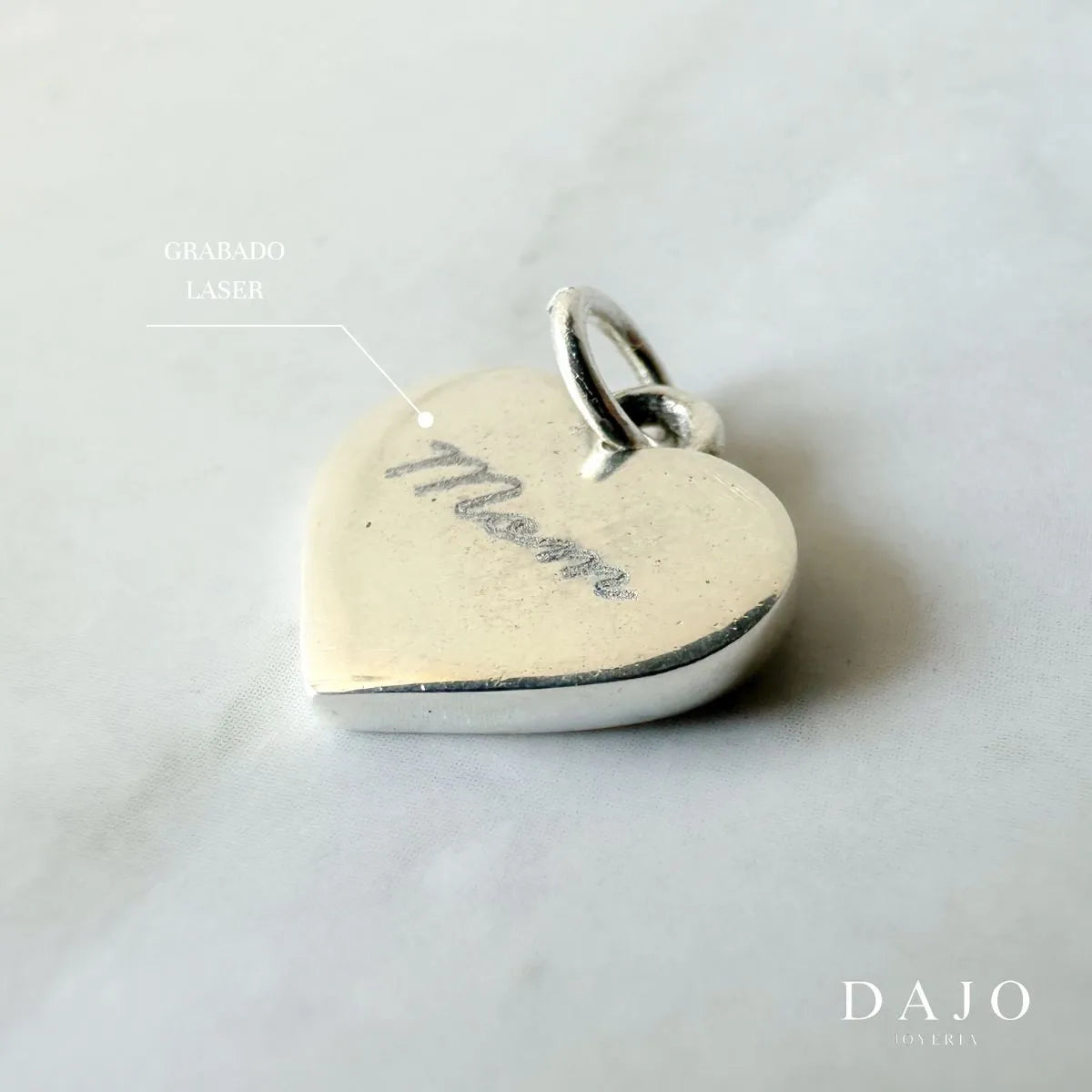 Dije Latido plata .925 - joyeria artesanal hecha a mano en Mexico | DAJO