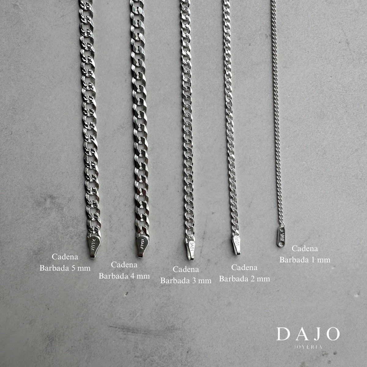 Cadena Barbada 4 mm