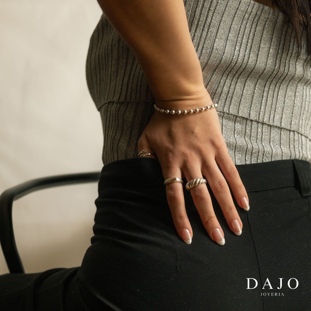 Anillo Croissant plata .925 - regalo para novia o mama | DAJO Joyeria