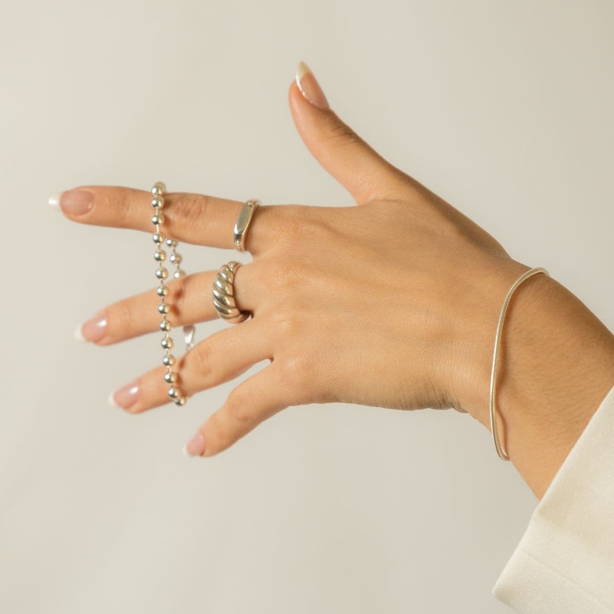 Anillo Croissant plata .925 - regalo para novia o mama | DAJO Joyeria