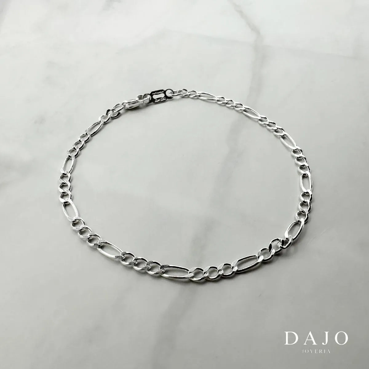 Pulsera Cartier 3 mm plata .925 - regalo especial para hombre o mujer | DAJO Joyeria