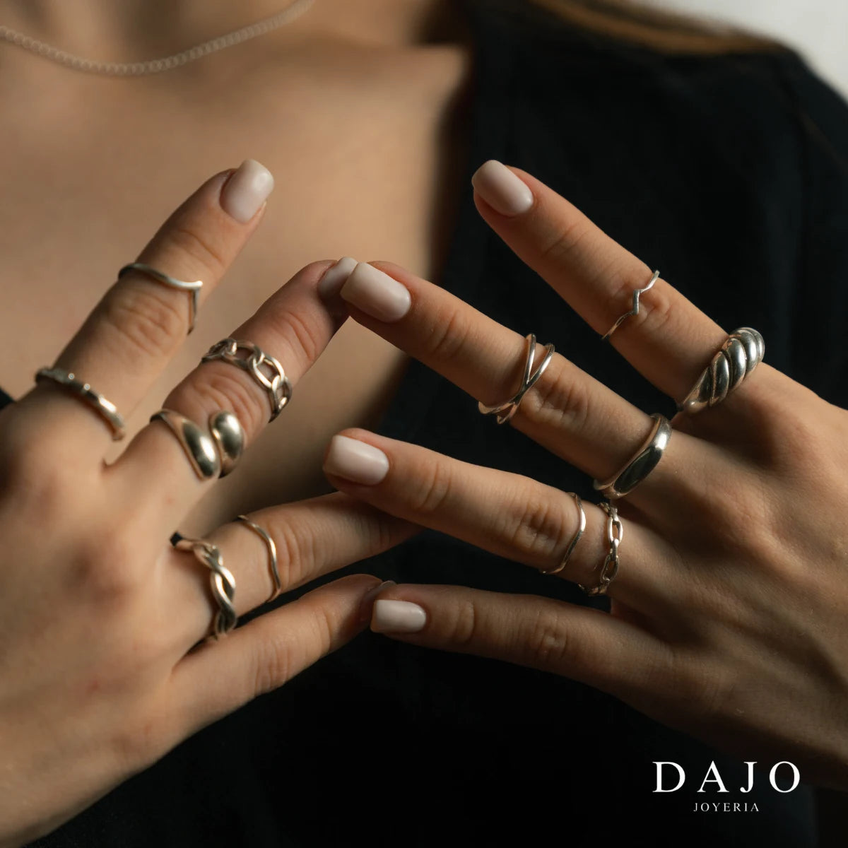 Anillo Zig Zag plata .925 - regalo para novia o mama | DAJO Joyeria