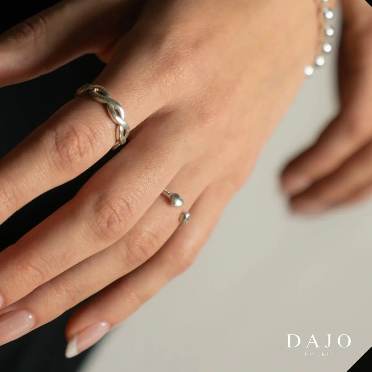 Anillo Amor plata .925 - regalo para novia o mama | DAJO Joyeria