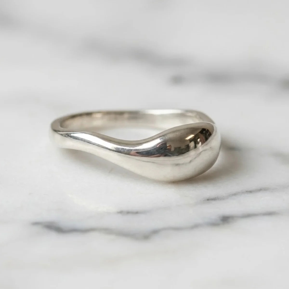 Anillo Bean plata .925 - regalo para novia o mama | DAJO Joyeria
