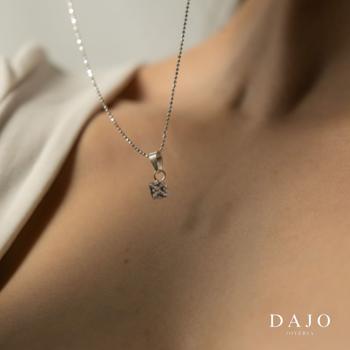 Dije Diamantado plata .925 - joyeria artesanal hecha a mano en Mexico | DAJO