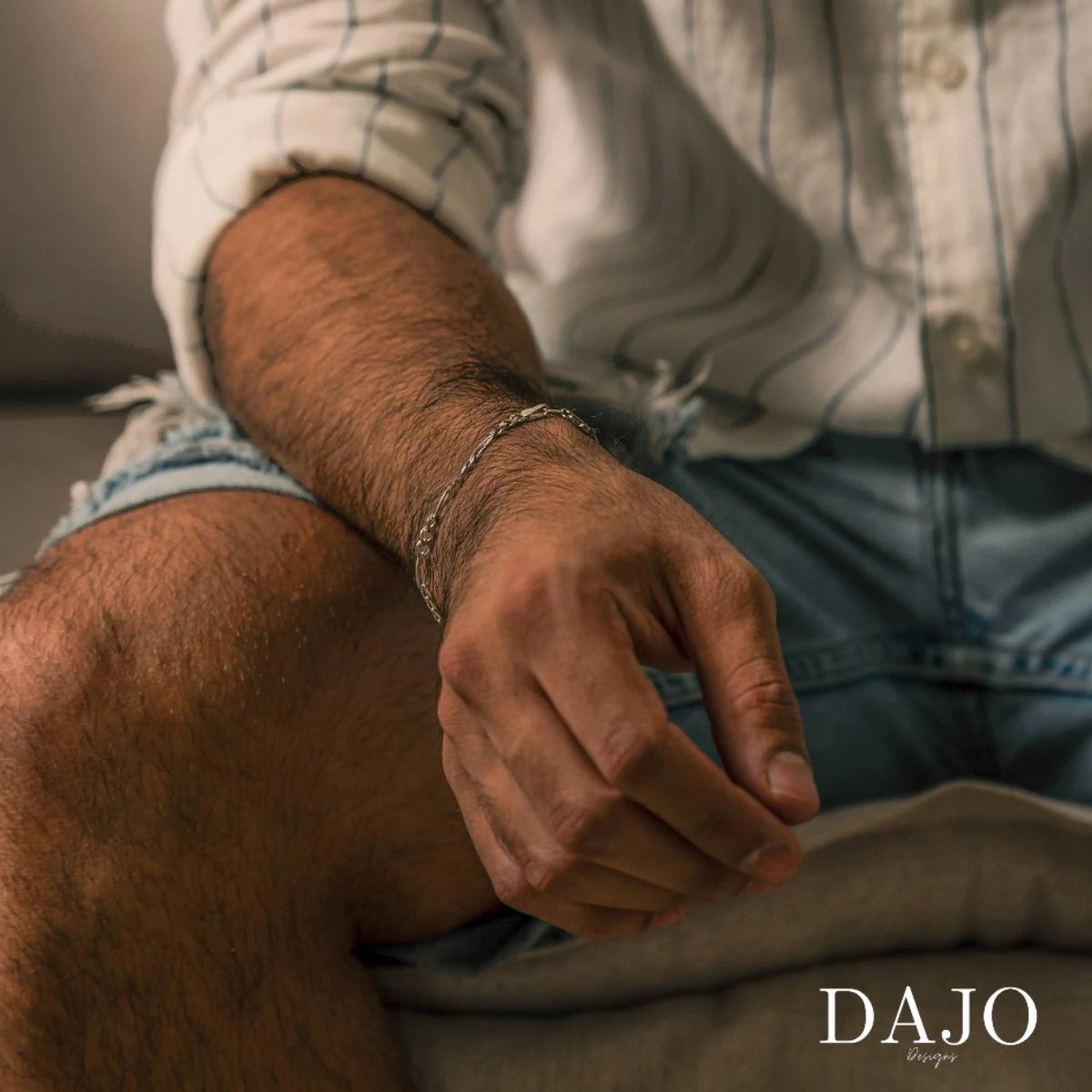 Pulsera Cartier 6 mm plata .925 - regalo especial para hombre o mujer | DAJO Joyeria