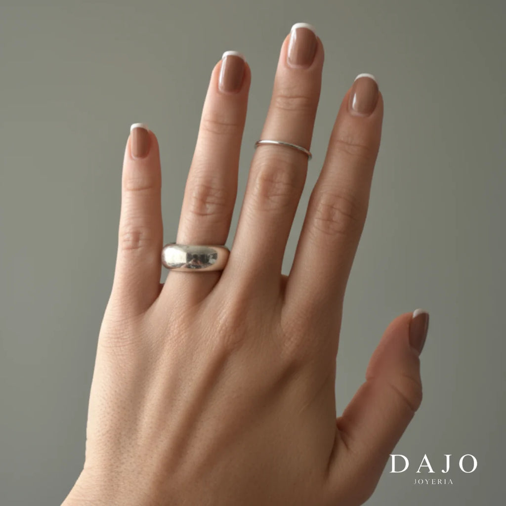 Anillo Reflejo plata .925 - regalo para novia o mama | DAJO Joyeria
