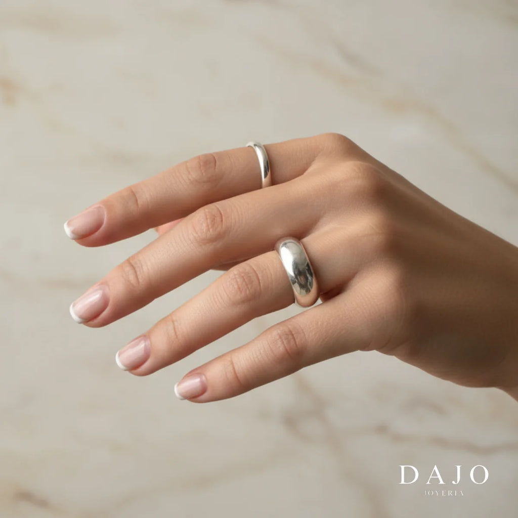 Anillo Reflejo plata .925 - regalo para novia o mama | DAJO Joyeria