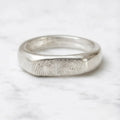 Anillo Huella Rectangular - Individual