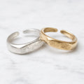 Anillo Huella Rectangular - Doble