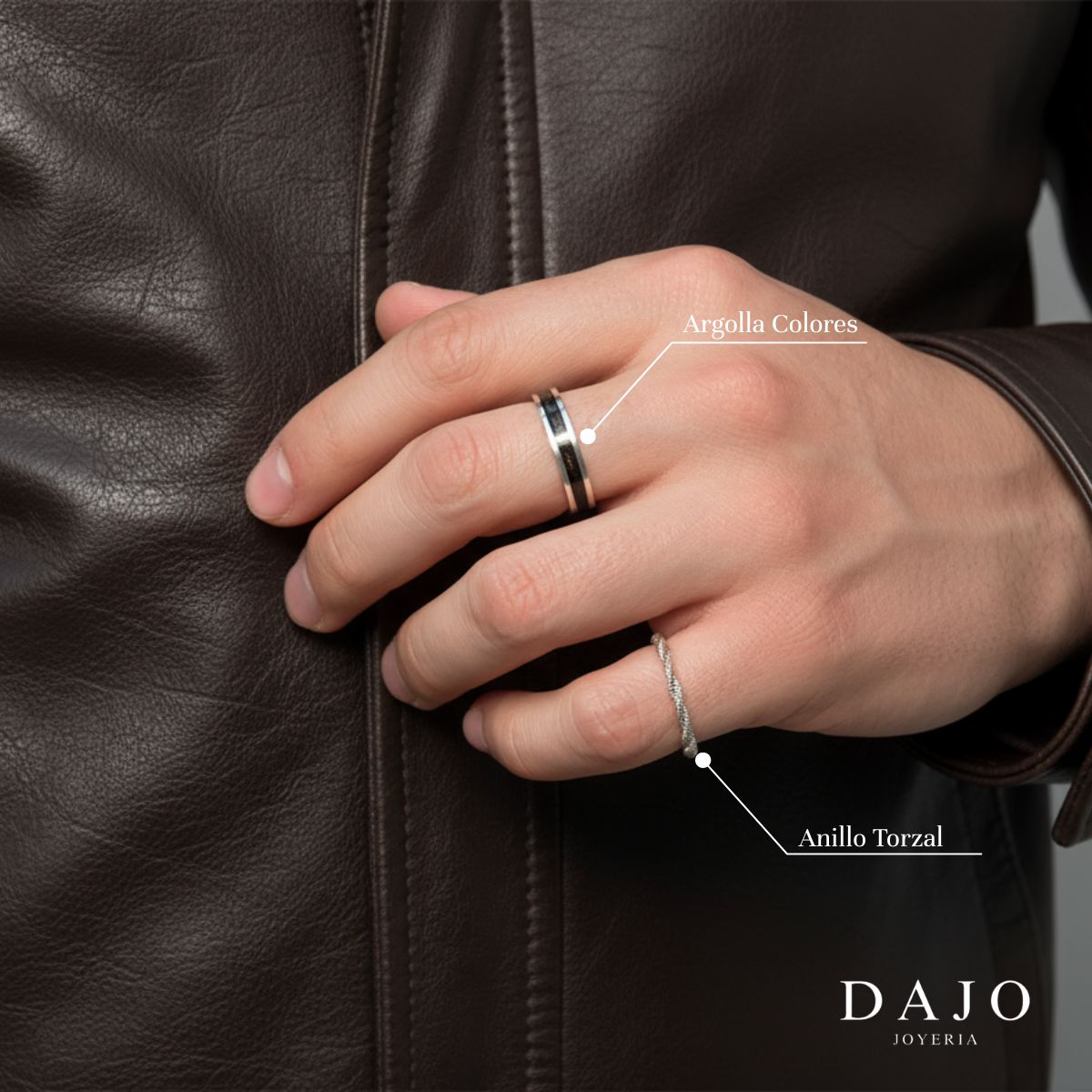 Anillo Argolla Colores