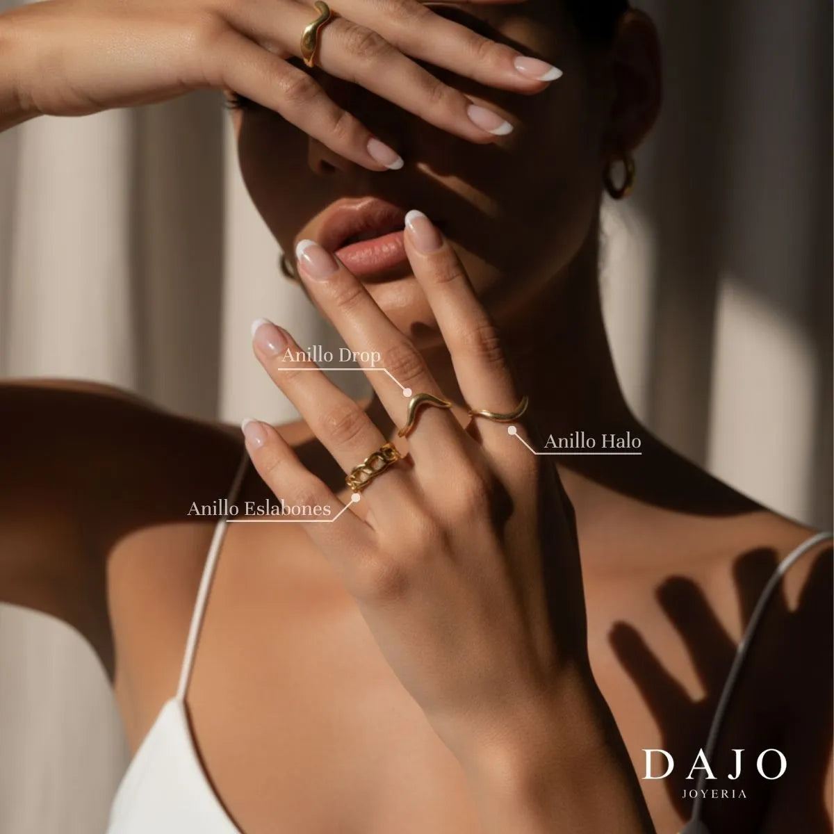 Anillo Halo plata .925 - regalo para novia o mama | DAJO Joyeria