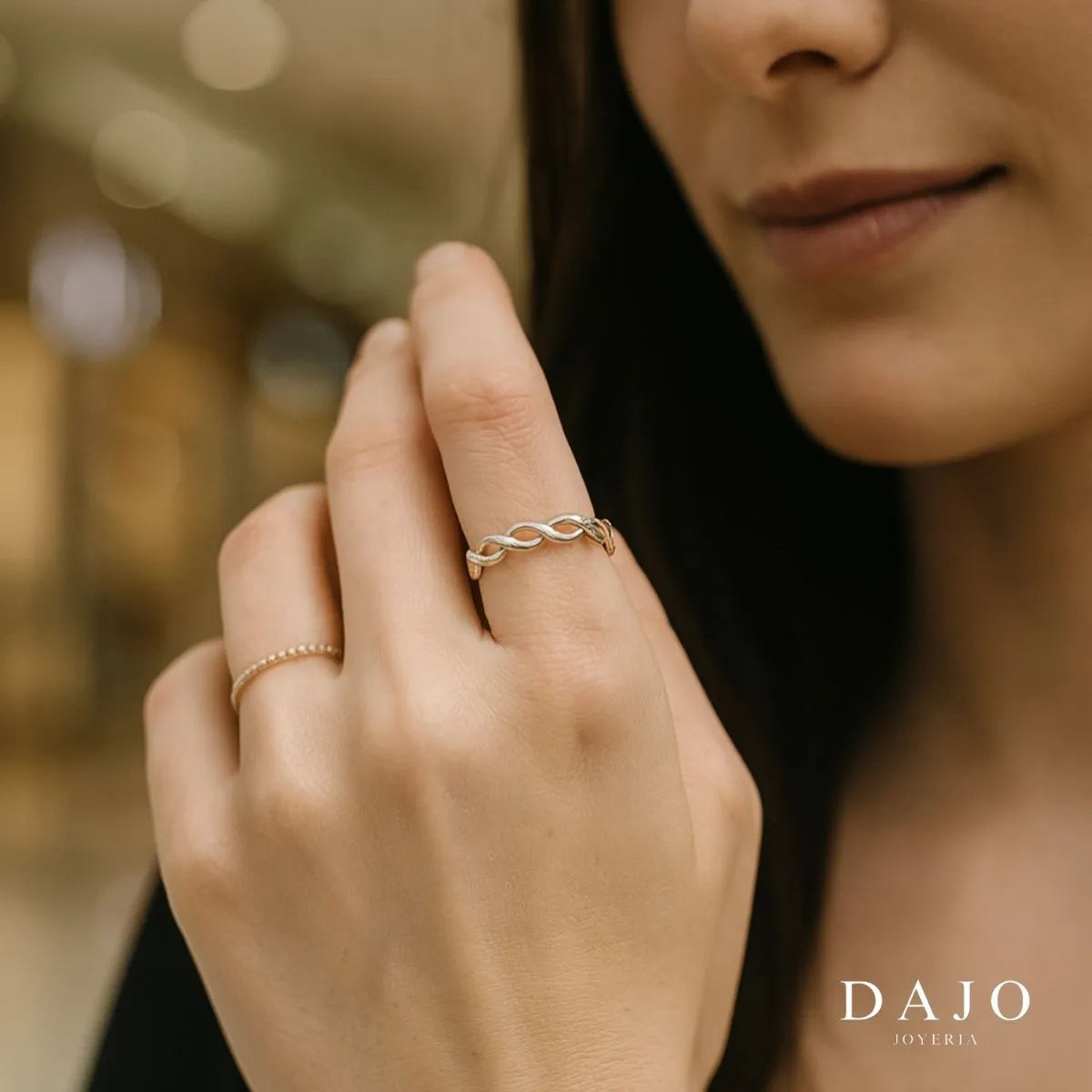 Anillo Eterno plata .925 - regalo para novia o mama | DAJO Joyeria