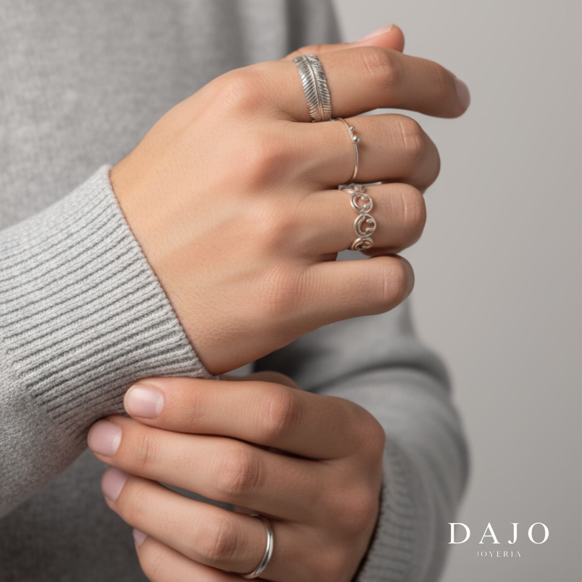 Anillo Pluma
