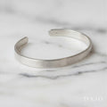 Kit Papá - Brazalete Liso + Anillo Argolla 4mm