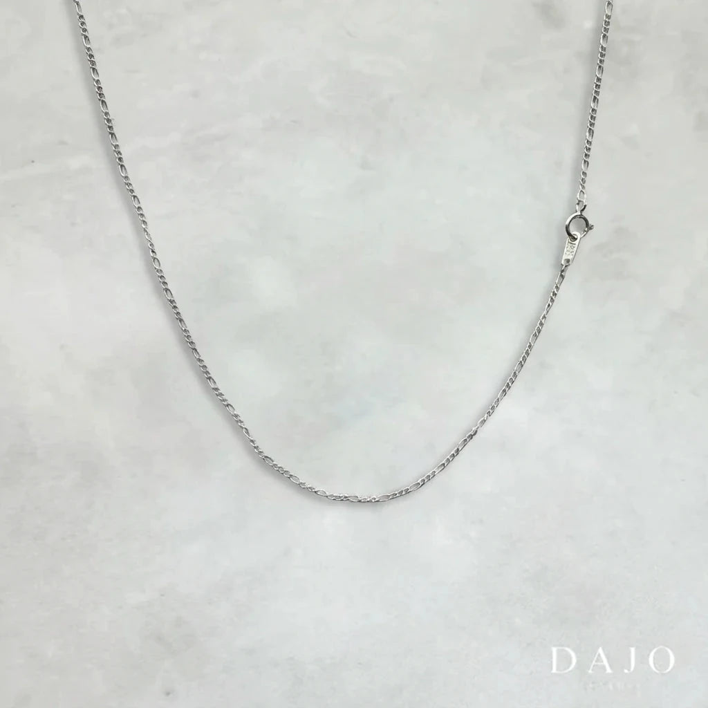 Cadena Cartier 1mm plata .925 - regalo especial para el | DAJO Joyeria