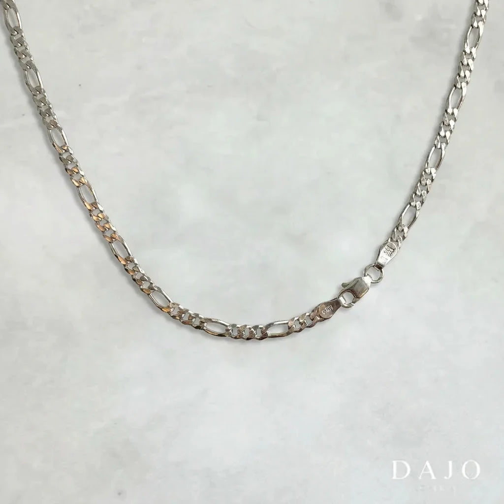 Cadena Cartier 4mm plata .925 - regalo especial para el | DAJO Joyeria