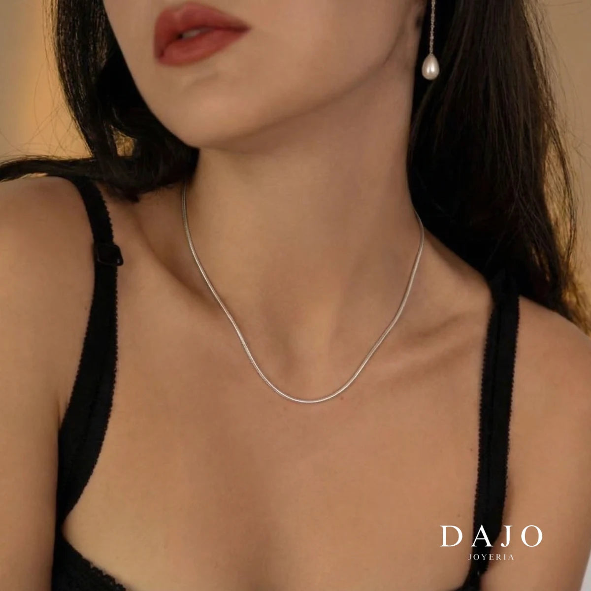 Cadena Lazo 3mm plata .925 - regalo especial para el | DAJO Joyeria