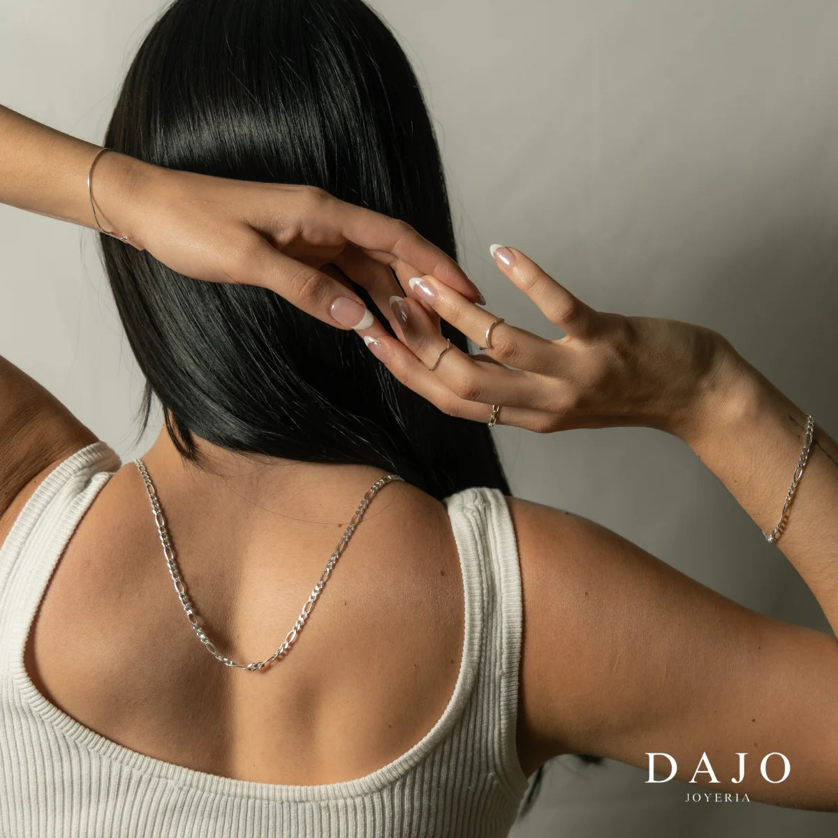 Pulsera Cartier 3 mm plata .925 - regalo especial para hombre o mujer | DAJO Joyeria