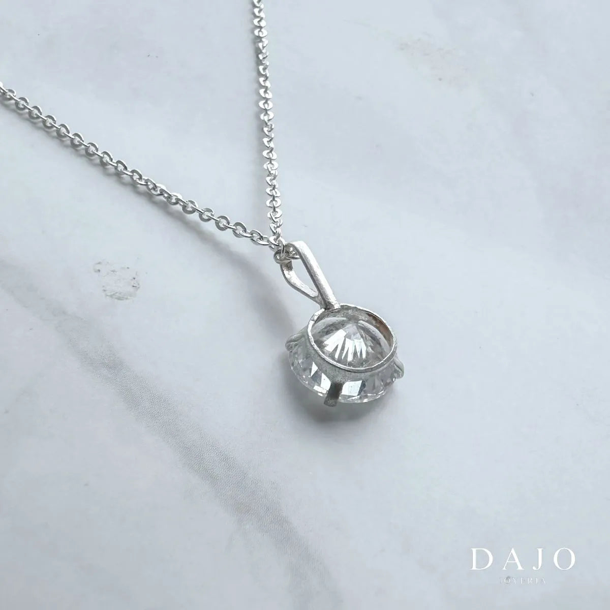 Dije Diamantado plata .925 - joyeria artesanal hecha a mano en Mexico | DAJO