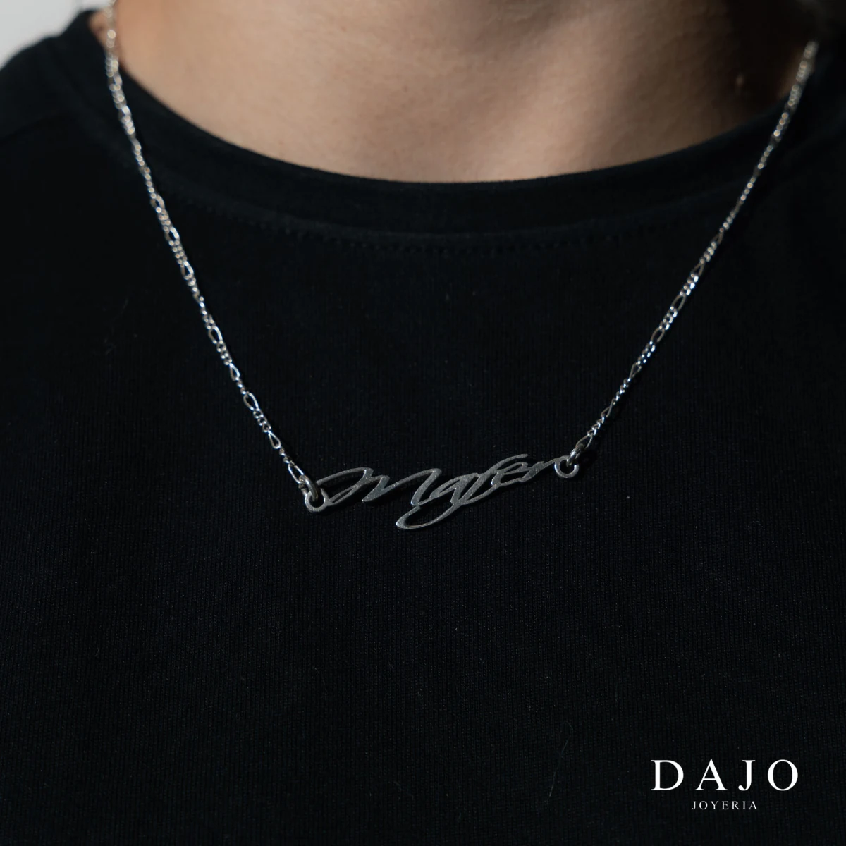 Cadena Cartier 1mm plata .925 - regalo especial para el | DAJO Joyeria