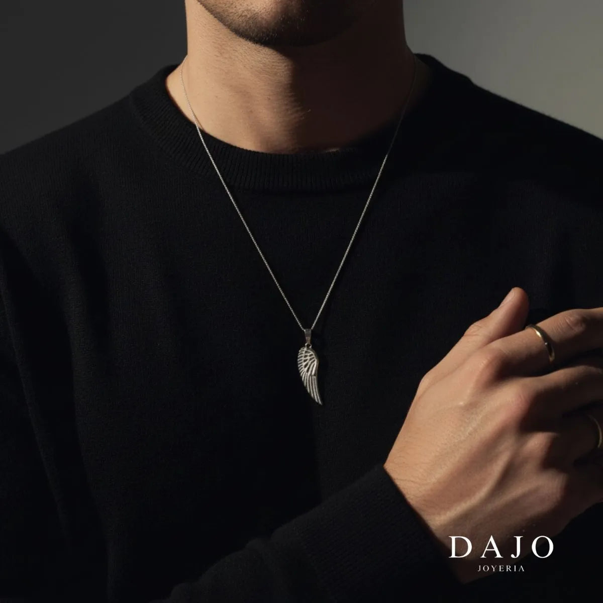 Dije Ala de Angel plata .925 - joyeria artesanal hecha a mano en Mexico | DAJO