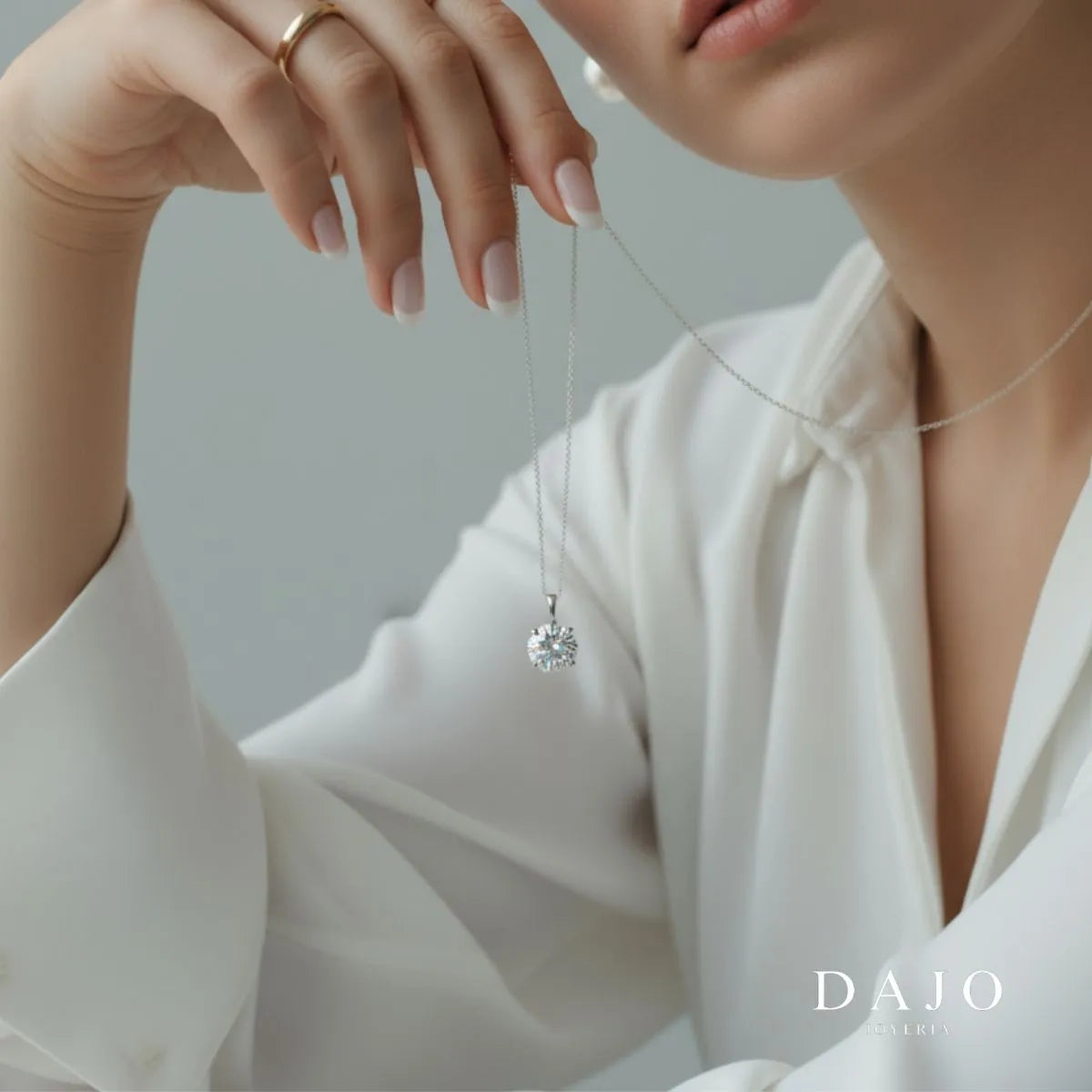 Dije Diamantado plata .925 - joyeria artesanal hecha a mano en Mexico | DAJO