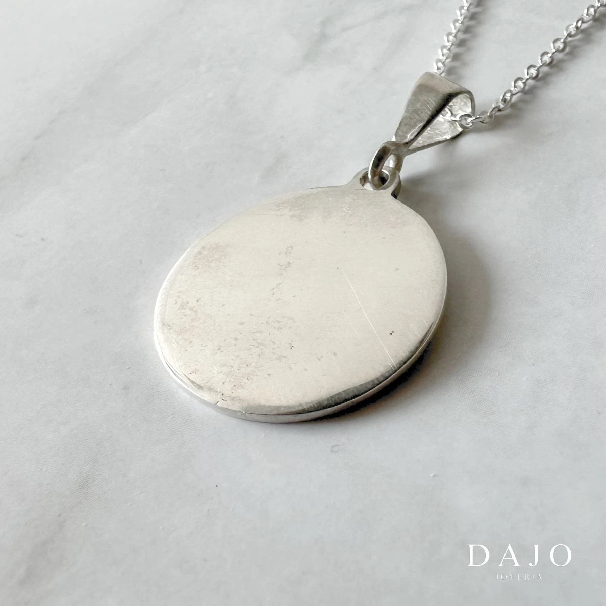 Dije Circular plata .925 - joyeria artesanal hecha a mano en Mexico | DAJO